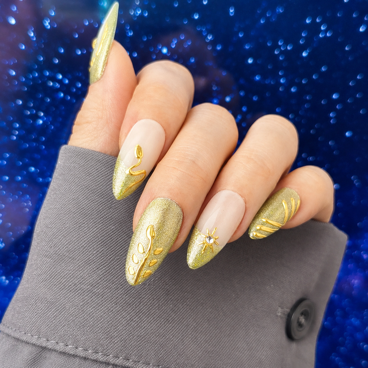Taurus Press On Nails | Zodiac Collection