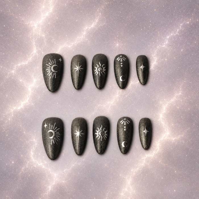 Capricorn Press On Nails | Zodiac Collection