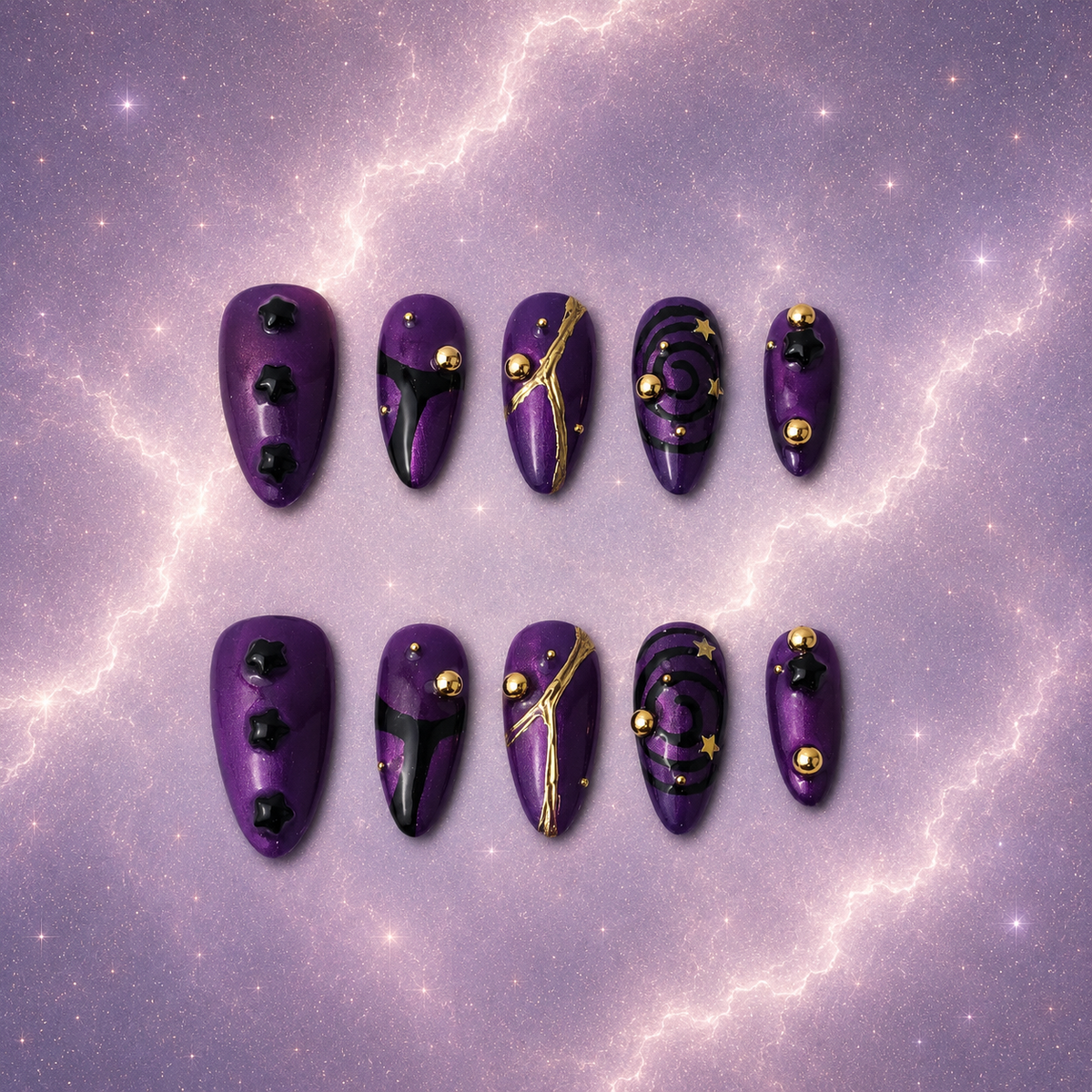 Sagittarius Press On Nails | Zodiac Collection