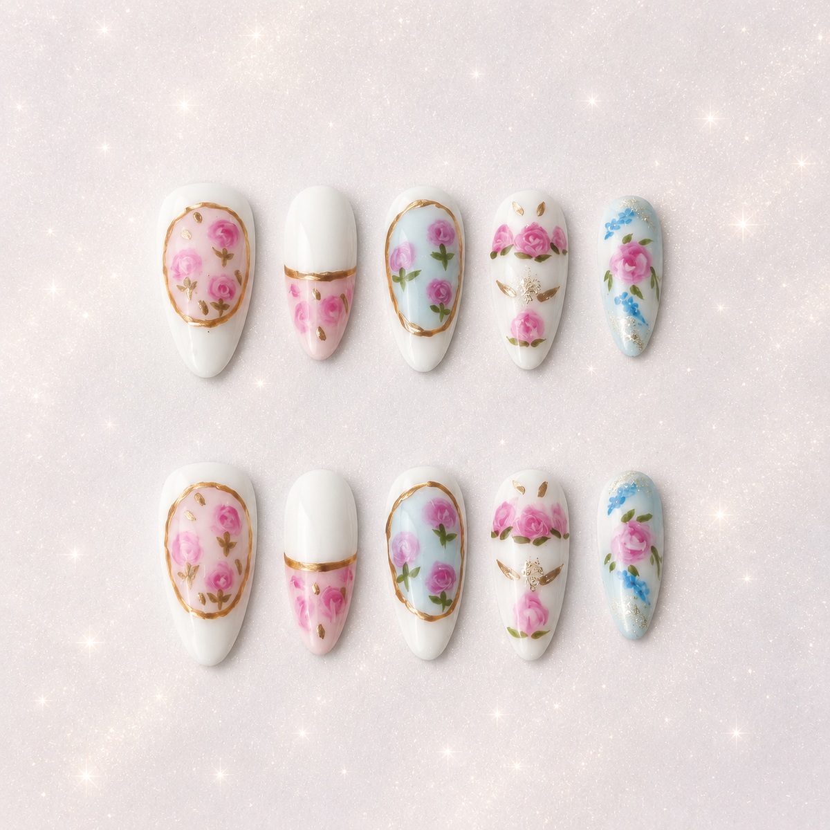 Libra Press On Nails | Zodiac Collection