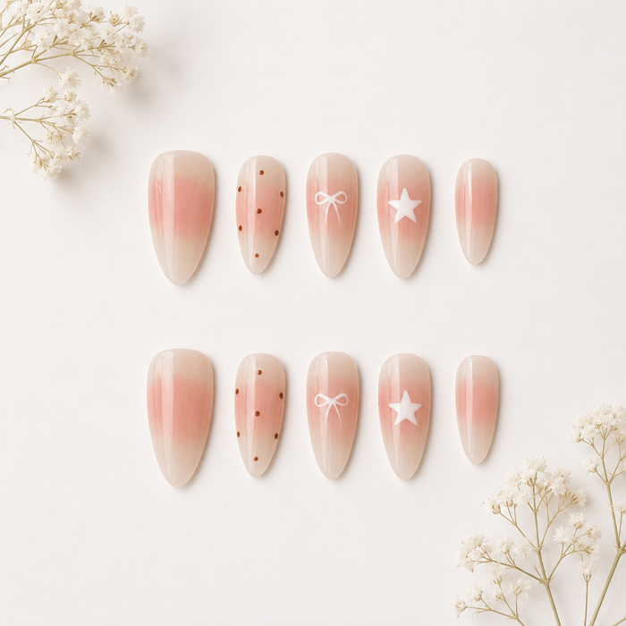 Seaside Whisper Press On Nails