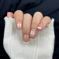 Cherry Blossom French Press On Nails