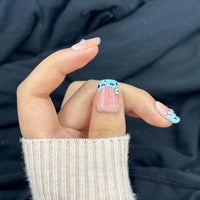 Baby Blue Dreams Press On Nails