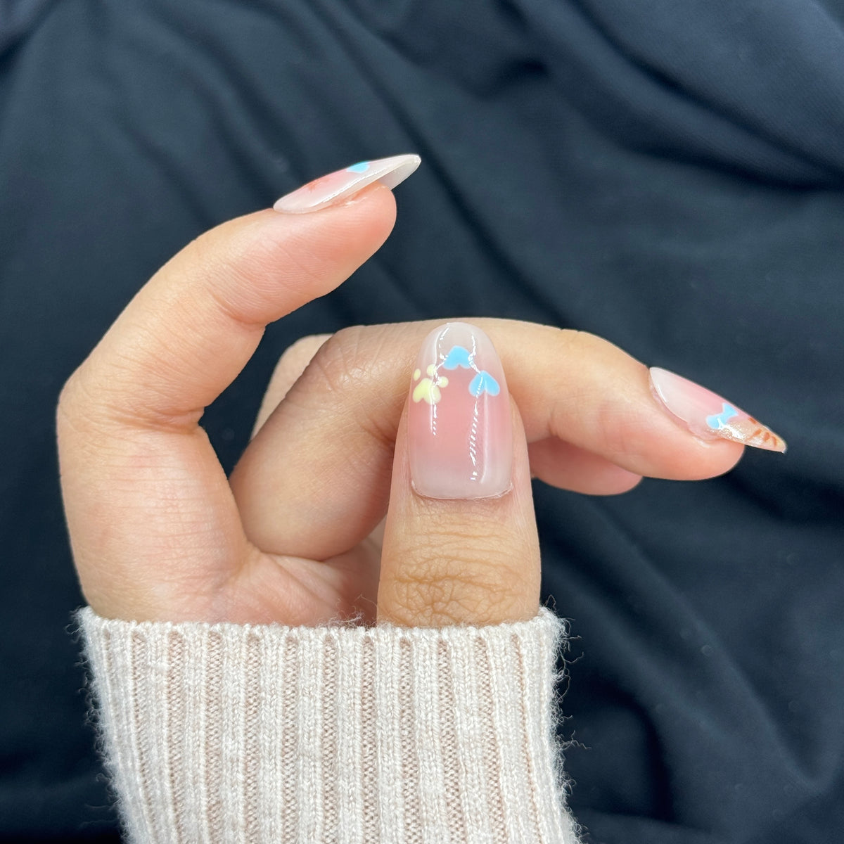 Kitty Sweetheart Press On Nails