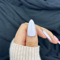 Cherry Milk Long Almond Press On Nails