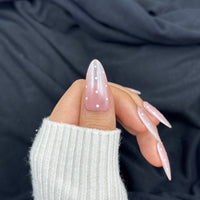 Sugar Pearl Press On Nails