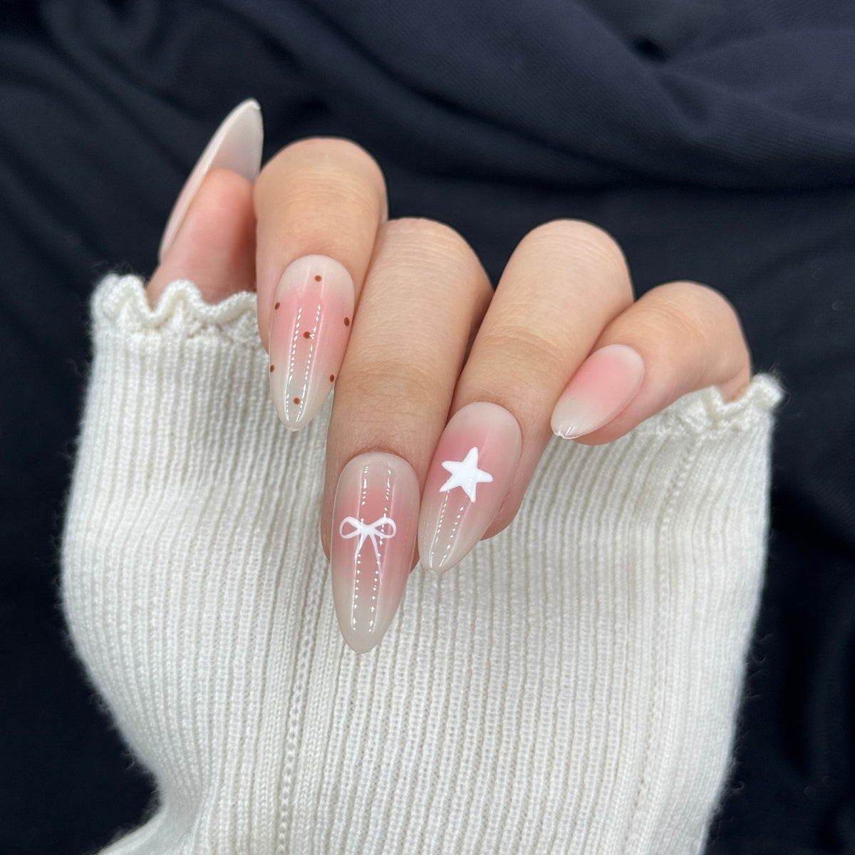 Seaside Whisper Press On Nails