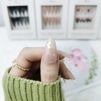 Cherry Blossom Long Almond Press On Nails