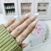 Cherry Blossom Long Almond Press On Nails