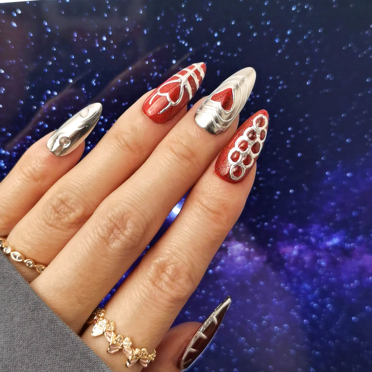 Scorpio Press On Nails | Zodiac Collection