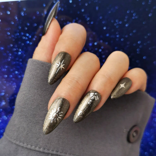 Capricorn Press On Nails | Zodiac Collection