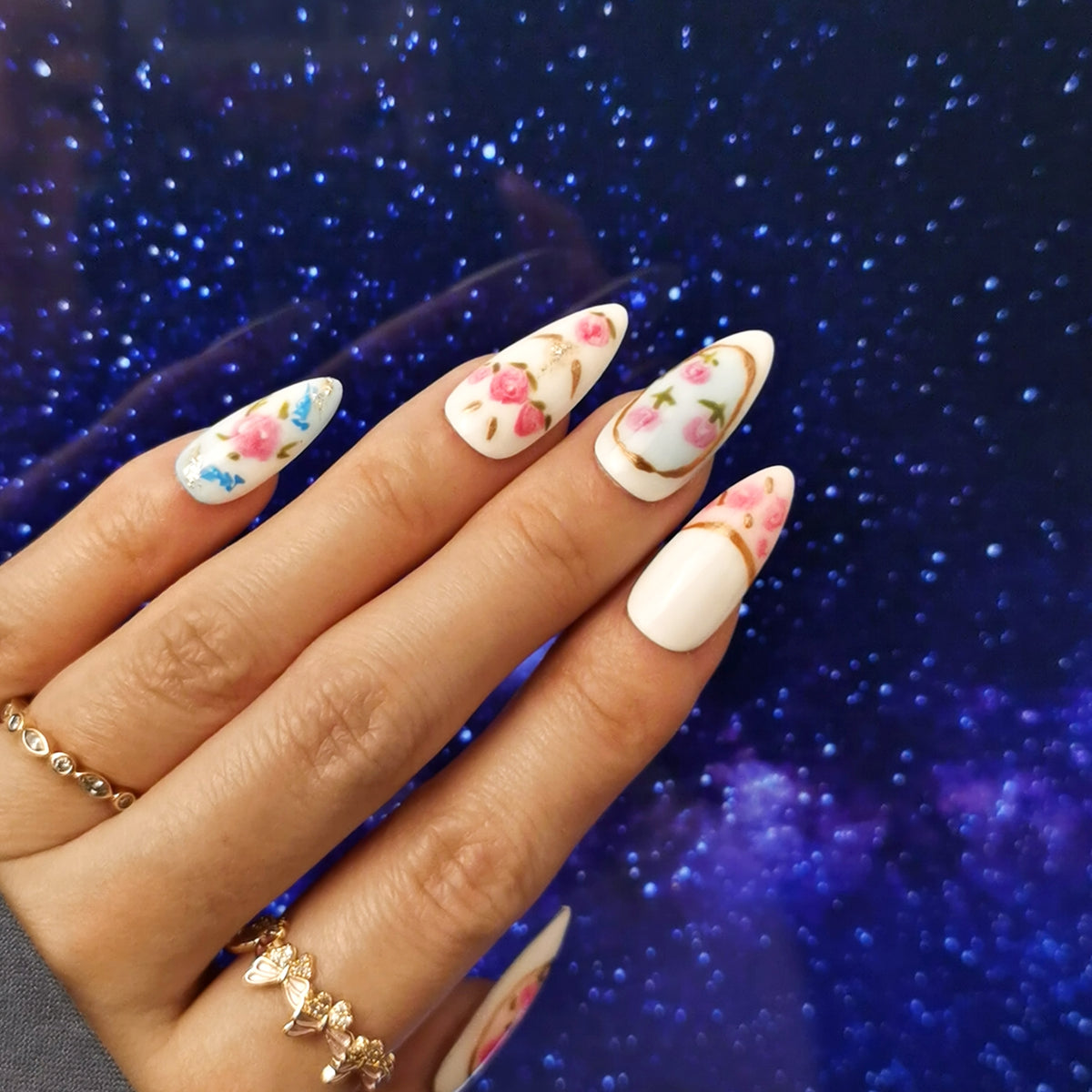 Libra Press On Nails | Zodiac Collection