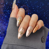 Cancer Press On Nails | Zodiac Collection