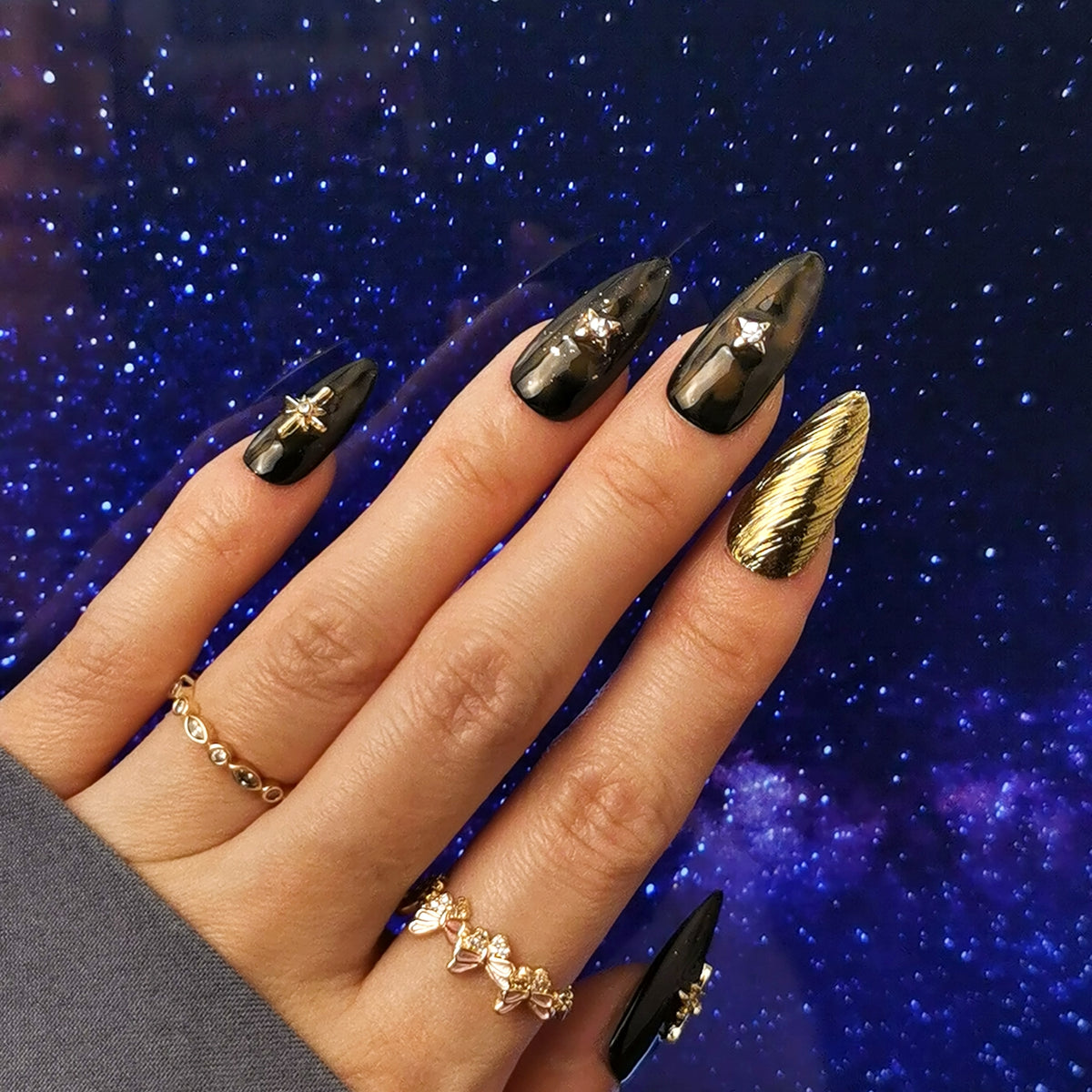 Leo Press On Nails | Zodiac Collection